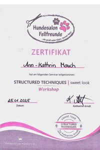 Ausbildung Hundefriseurin Sweet Look