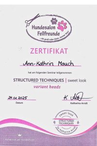 Ausbildung Hundefriseurin Sweet Look variant